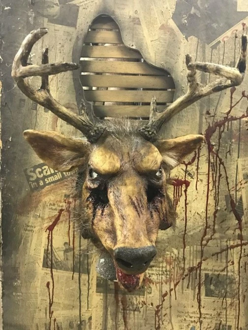 Pumpkin Pulp Deerslayer Mask - Image 2