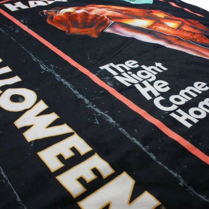 Creepy Co. Halloween VHS Blanket - Image 3