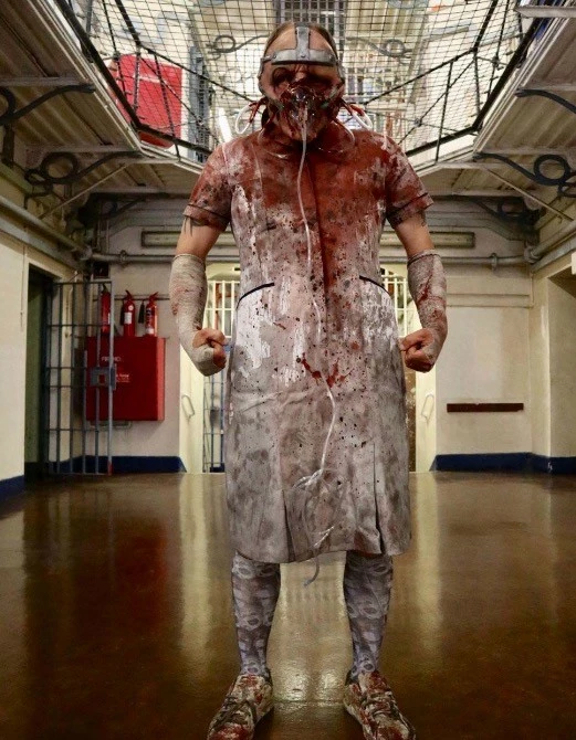 Mad About Horror Asylum Nurse Costume - Image 4