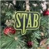 Burkbench Designs Christmas Tree Ornament Stab