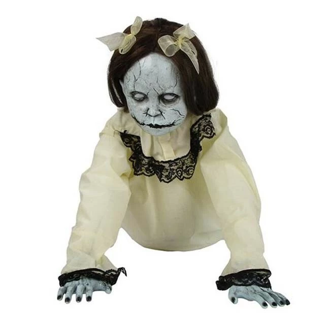 Tekky Toys Crawling Possessed Girl Animated Prop - Image 3