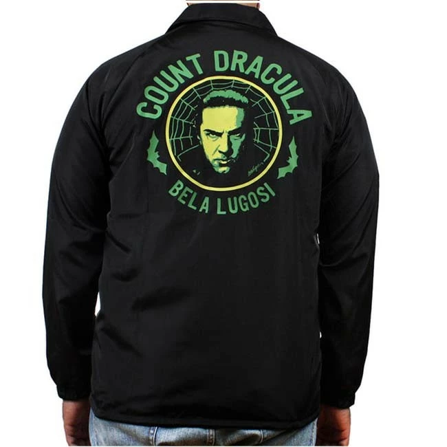 Creepy Co. Dracula Bela Lugosi⢠Coach Jacket - Image 4