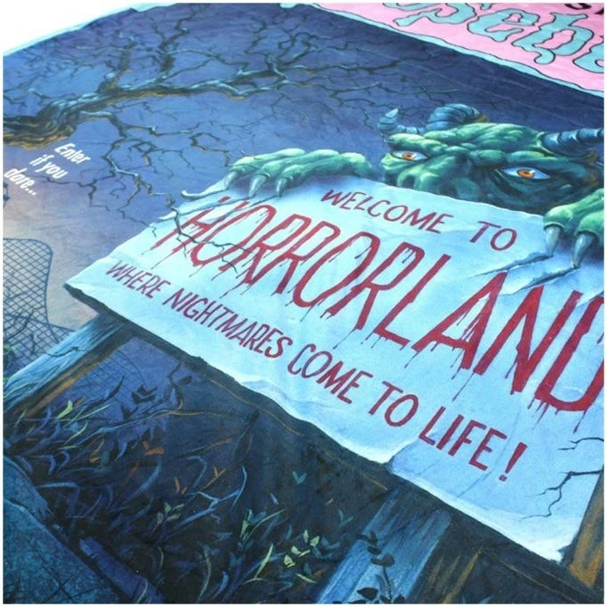 Creepy Company Creepy Co. Goosebumps Horrorland Blanket *SALE* - Image 3