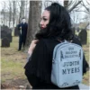 TRICK OR TREAT STUDIOS Judith Myers Tombstone Handbag