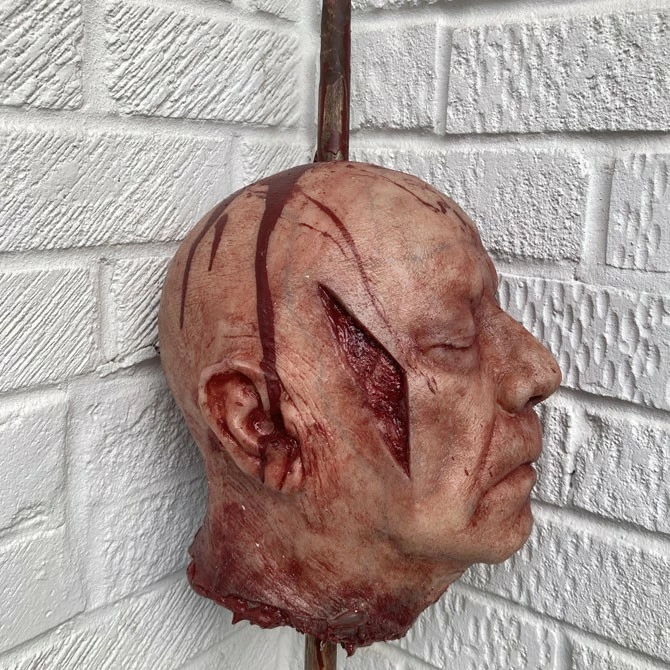 Other Silicone Severed Head On Spike Clarence - Image 5