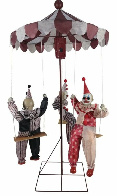 Other Clown Merry Go Round Animated Prop (sorry Not Available For 2022) - Image 2