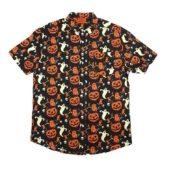 Creepy Co. BeistleĀ® Graveyard Gourd Button Up Shirt *SALE*
