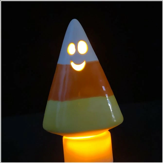 Ceramic Mini Candy Corn Mini Happy Black Star Ceramics - Image 2