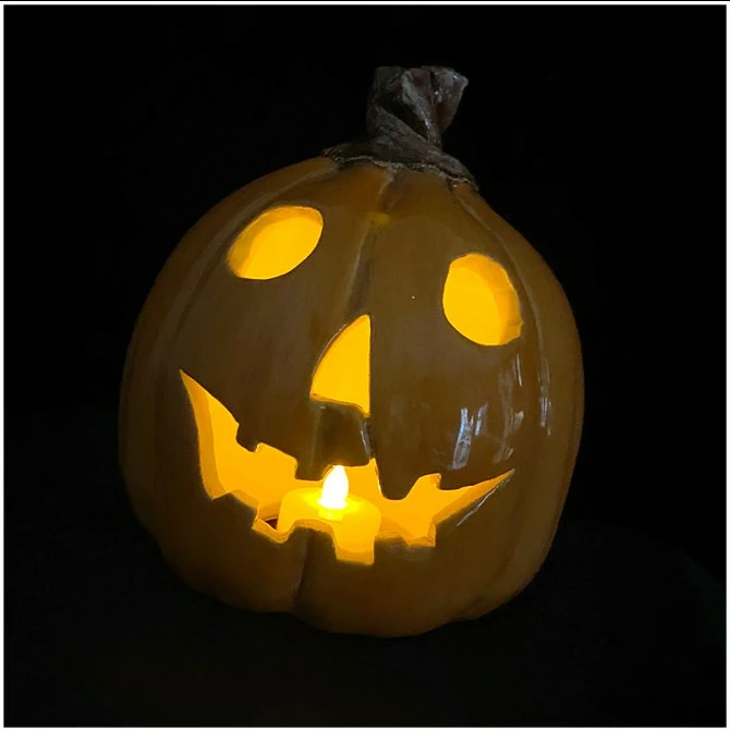 Ceramic Halloween Pumpkin Black Star Ceramics - Image 2