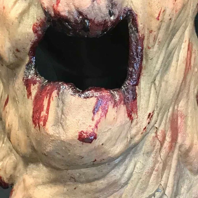 Mad About Horror Ham Man Latex Mask - Image 7