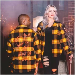 Cakeworthy Trick 'R Treat Flannel Shirt