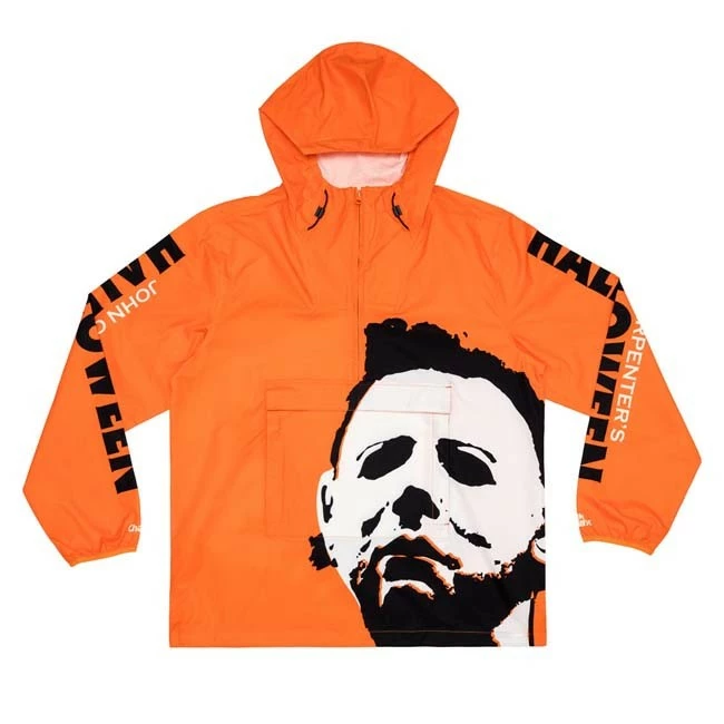Other Chalk Line Halloween Orange Retro Anorak Jacket