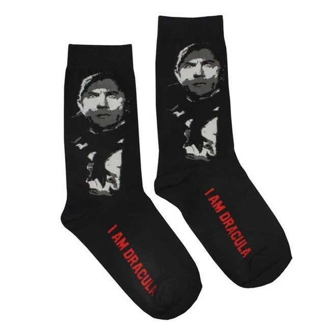Creepy Co. Bela Lugosi⢠Classic Portrait Socks