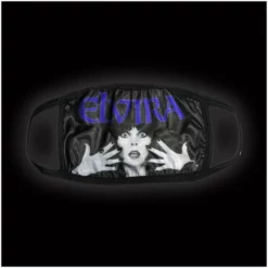 Kreepsville 666 Elvira Classic Purple Logo Face Mask *50% OFF*