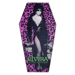 Kreepsville 666 Elvira Leo Coffin Beach Towel