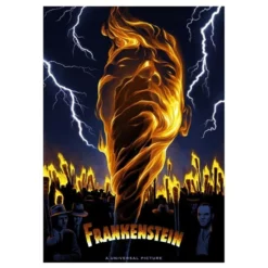 FANATTIK Universal Monsters Frankenstein Limited Edition Print