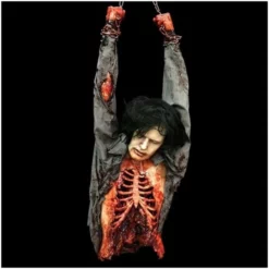 Ghost Ride Productions Life Cast Hanging Body Frank Upper Torso With Ribs, Chained