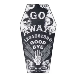 Kreepsville 666 Go Away Ouija Coffin Beach Towel *SALE*