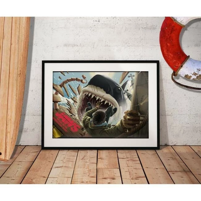 FANATTIK JAWS Limited Edition Print The Head, The Tail, The Whole Damn Thing - Image 2