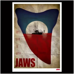 FANATTIK JAWS Limited Edition Shark Tooth Print