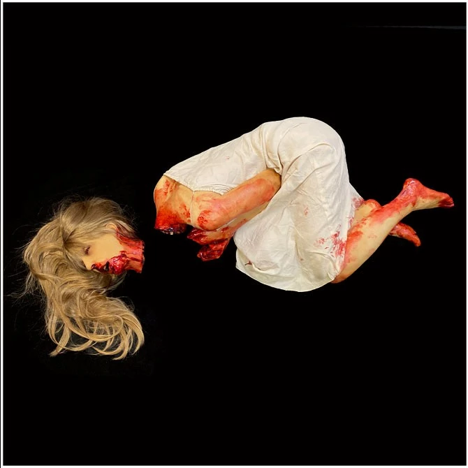 Ghost Ride Productions Life Size Body Mindi Decapitated With Head