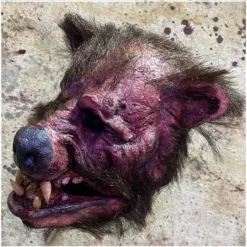 Pumpkin Pulp Teddy Mask