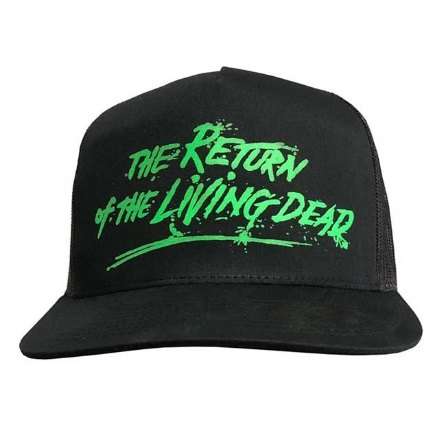 Pallbearer Press The Return Of The Living Dead (Green Logo) Snapback Hat