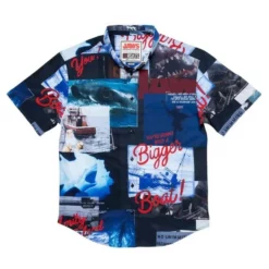 Other RSVLTS JAWS 'The Beach Is Closed' Short Sleeve Shirt