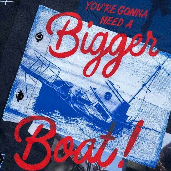 Other RSVLTS JAWS 'The Beach Is Closed' Short Sleeve Shirt - Image 3