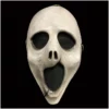 Brocksmith Designs Sorrow Resin Mask Bone White