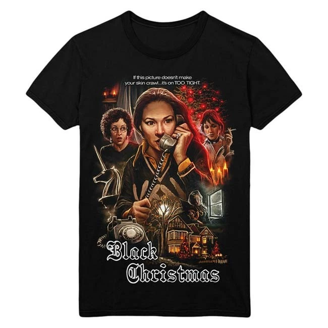 Gutter Garbs Black Christmas Strange Calls TShirt