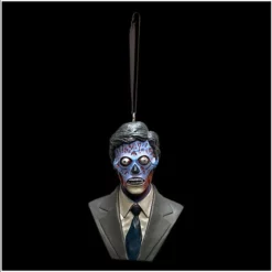 TRICK OR TREAT STUDIOS Holiday Horrors They Live Alien Ornament