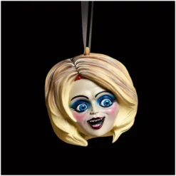 TRICK OR TREAT STUDIOS Holiday Horrors Seed Of Chucky Glenda Head Ornament
