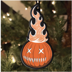 TRICK OR TREAT STUDIOS Holiday Horrors Trick R Treat Sam Sam O'Lantern Metal Ornament