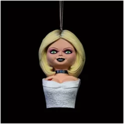 TRICK OR TREAT STUDIOS Holiday Horrors Seed Of Chucky Tiffany Bust Ornament