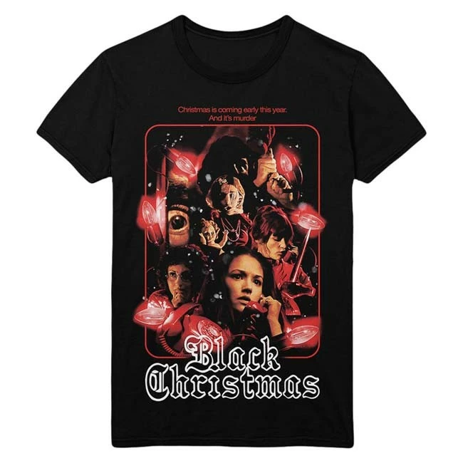 Gutter Garbs Black Christmas Yuletide Fear TShirt